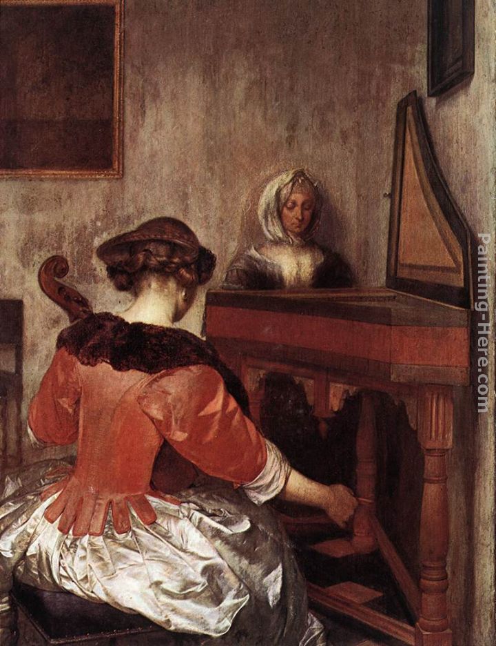 The Concert painting - Gerard ter Borch The Concert art painting
